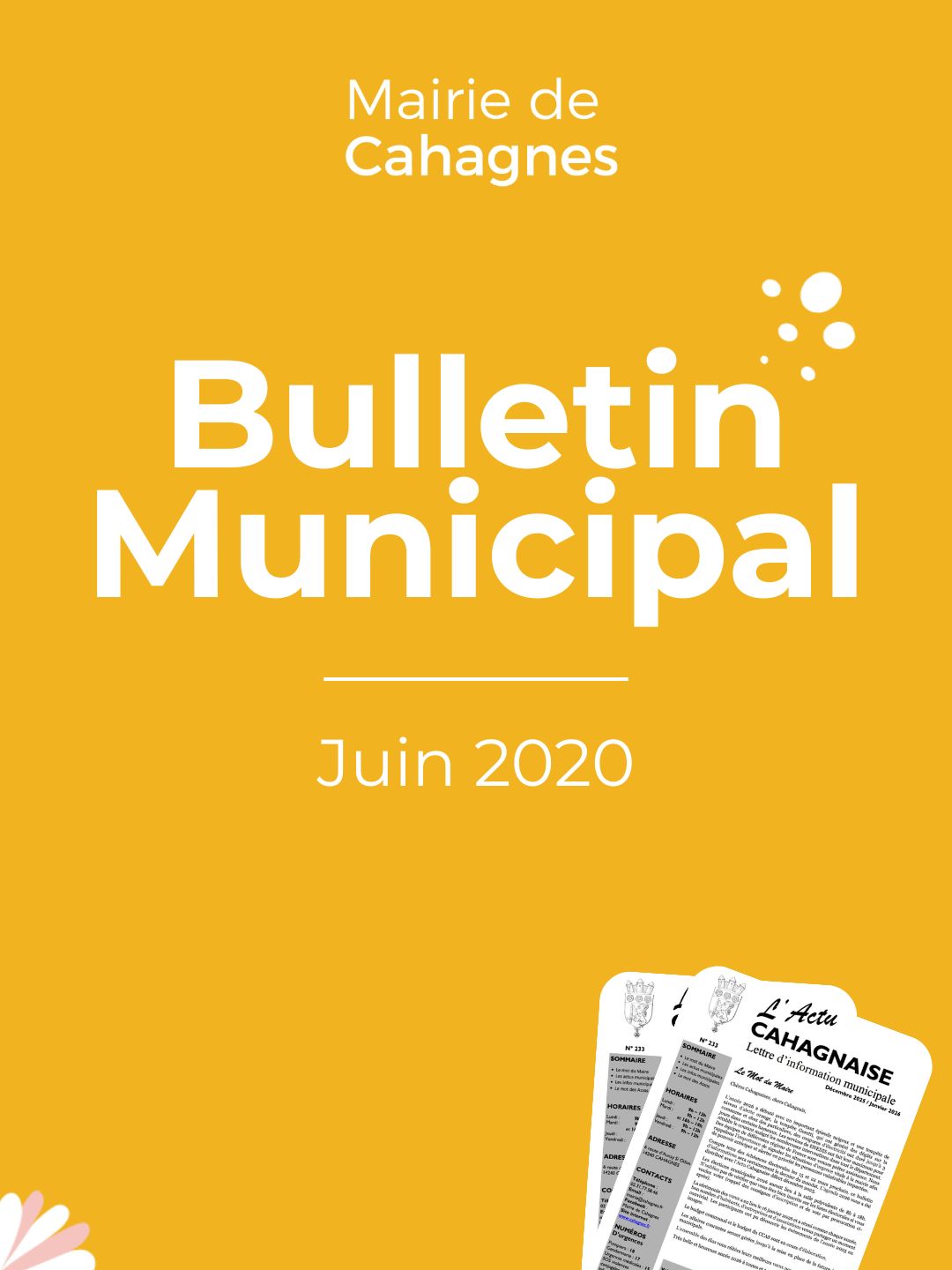 Mairie_Cahagnes_Bulletin_Municipal