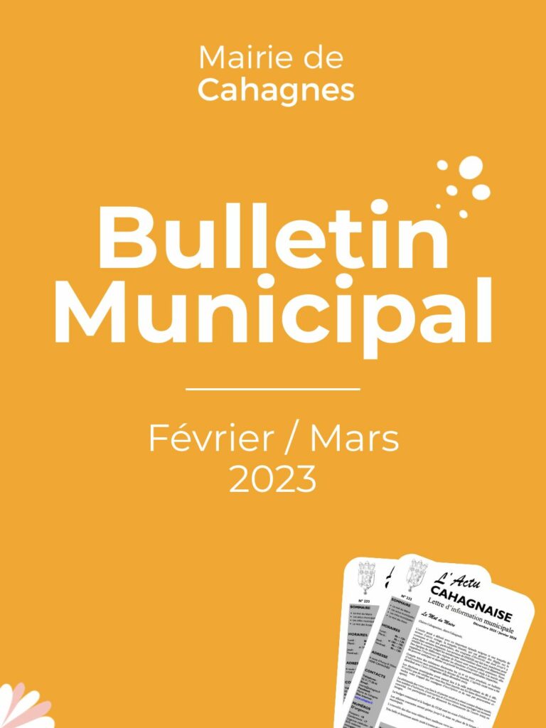 Mairie_Cahagnes_Bulletin_Municipal