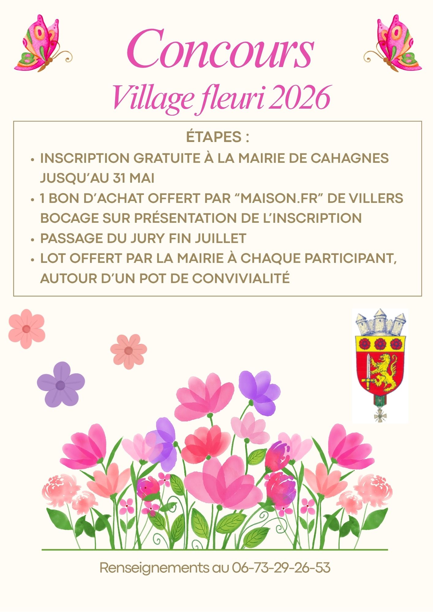 Concours village fleuri 2026